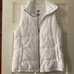 NWT!  Old navy fleece lined puffer vest!